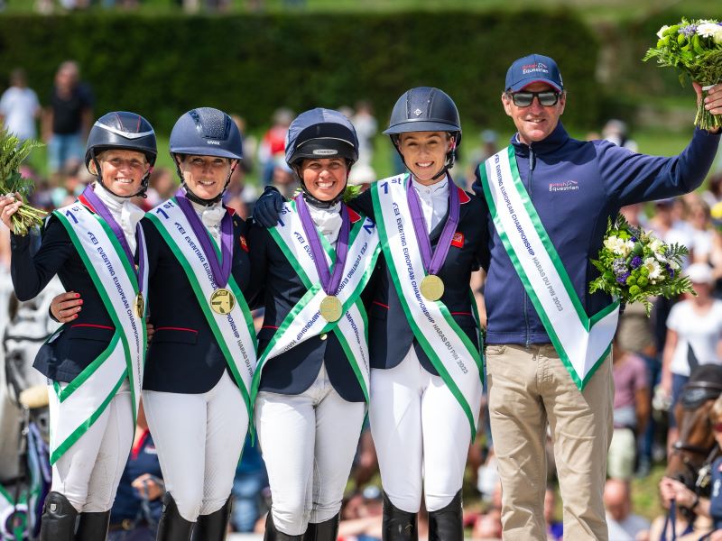 A double golden final day at the FEI European Eventing Championships